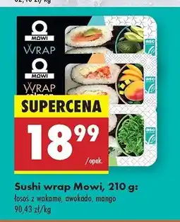 Biedronka Wrapy z łososiem mango Mowi oferta