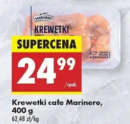 Biedronka Krewetki całe Marinero oferta