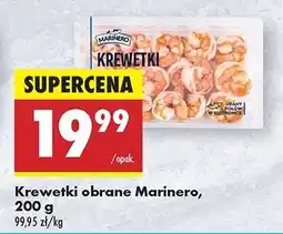 Biedronka Krewetki całe gotowane Marinero oferta