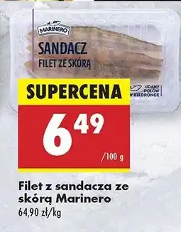Biedronka Sandacz filety ze skórą Marinero oferta