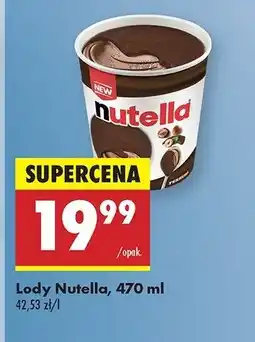 Biedronka Lód Nutella oferta