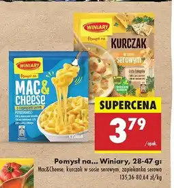 Biedronka Zapiekanka makaronowa z serem Winiary pomysł na oferta