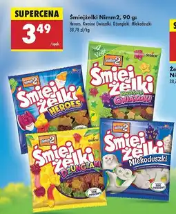 Biedronka Żelki Nimm2 śmiejżelki mlekoduszki oferta