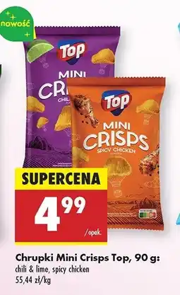 Biedronka Chipsy spicy chicken Top chips Top (biedronka) oferta