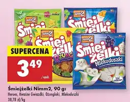 Biedronka Żelki kwaśne gwiazdki Nimm2 śmiejżelki oferta