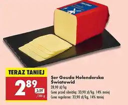 Biedronka Ser gouda holenderska Światowid oferta