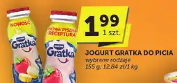Euro Sklep Jogurt Gratka do picia smak truskawkowy oferta