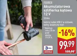 ALDI Szlifierka Ferrex oferta