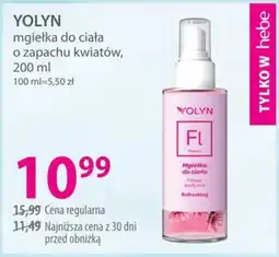 Hebe Mgiełka do ciała Yolyn oferta