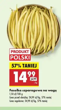 Biedronka Fasolka szparagowa Polski oferta