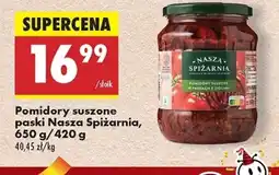 Biedronka Pomidory suszone Nasza Spiżarnia oferta