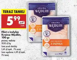Biedronka Filet z indyka Kraina Wędlin oferta