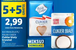 Lidl Kuchnialidla.pl/polski cukier cukier biały kryształ oferta