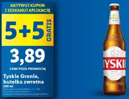 Lidl Tyskie Gronie oferta