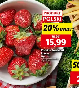 Lidl Polskie truskawki oferta