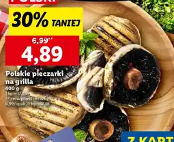 Lidl Polskie pieczarki na grilla oferta