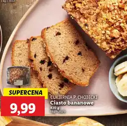 Lidl Cukiernia P. Chojecki Ciasto bananowe oferta