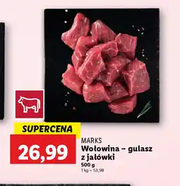 Lidl Marks Wołowinagulasz z jałówki oferta