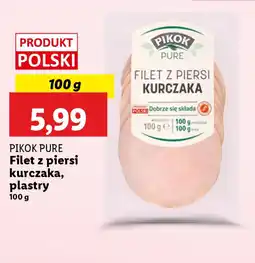 Lidl Pikok Pure Filet z piersi kurczaka oferta