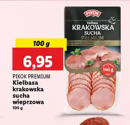 Lidl Kiełbasa Krakowska Sucha Pikok Premium oferta