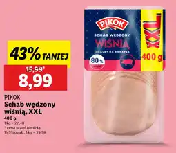 Lidl Schab wędzony wiśnią Pikok oferta