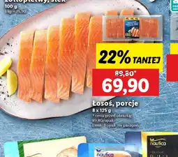 Lidl Losoś, porcje oferta