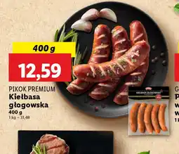 Lidl Pikok Premium Kiełbasa głogowska oferta