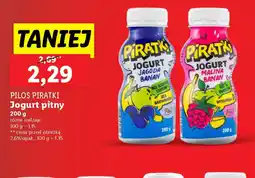 Lidl Pilos Piratki Jogurt pitny oferta