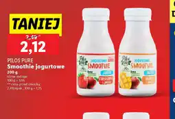 Lidl Smoothie jogurtowe Pilos Pure oferta