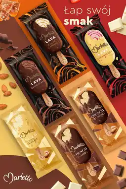 Biedronka Lód crunch white almond Marletto oferta