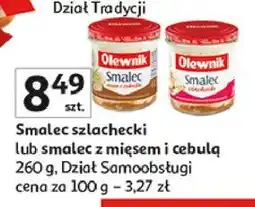 Auchan Smalec z mięsem i cebulą Olewnik oferta