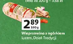 Auchan Wieprzowina z ogórkiem Jbb Bałdyga oferta