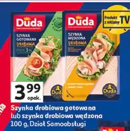 Auchan Szynka drobiowa wędzona Silesia Duda oferta