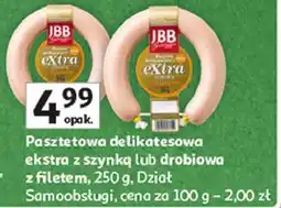 Auchan Pasztet delikatesowy extra z filetem Jbb Bałdyga oferta