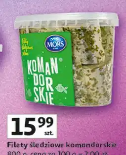 Auchan Filety śledziowe komandorskie Mors Ryby oferta