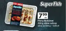 Auchan Filet ze śledzia z suszonymi pomidorami Superfish oferta