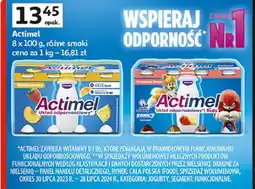 Auchan Jogurt kids truskawka i banan Danone Actimel oferta