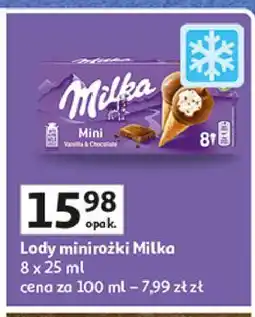 Auchan Rożek mini Milka oferta