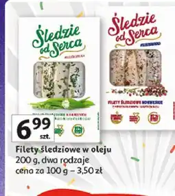 Auchan Filety śledziowe Śledzie Od Serca oferta