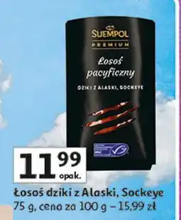 Auchan Łosoś pacyficzny z alaski sockey Suempol oferta