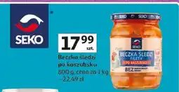 Auchan Beczka śledzi po kaszubsku Seko oferta