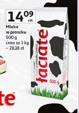 Auchan Mleko w proszku Łaciate oferta