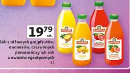 Auchan Sok z owoców egzotycznych Andros oferta