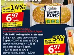 Auchan Bułka hamburger maxi Schulstad oferta