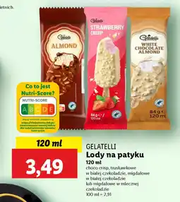Lidl Lody na patyku Gelatelli oferta