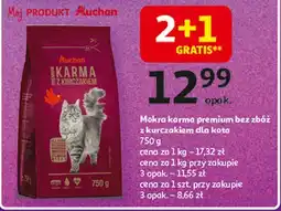 Auchan Karma z kurczakiem bez zbóż Auchan oferta