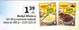 Auchan Budyń śmietankowy z cukrem Winiary oferta