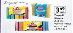Auchan Zmywak do delikatnych powierzchni Spontex oferta
