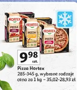 Auchan Pizza chorizo i pepperoni Hortex oferta