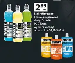 Auchan Mus magnez Dr Witt Vitamin Boost oferta
